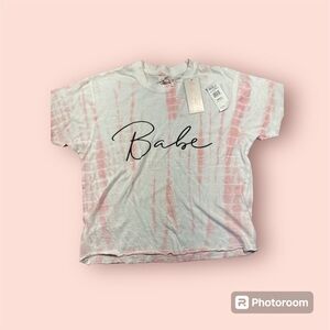 NWT dreamsickle “babe” t-shirt